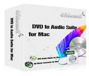 4Videosoft DVD to Audio Suite for Mac