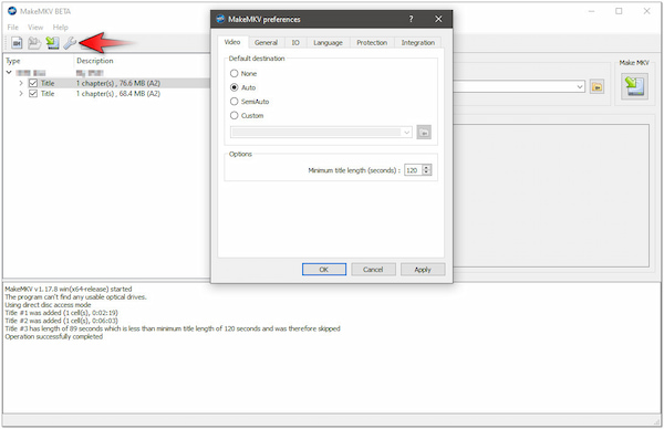 Configure Output Parameters