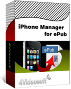 4Videosoft iPhone Manager for ePub box