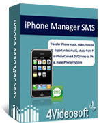4Videosoft iPhone Manager SMS box