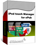 4Videosoft iPod touch Manager for ePub box