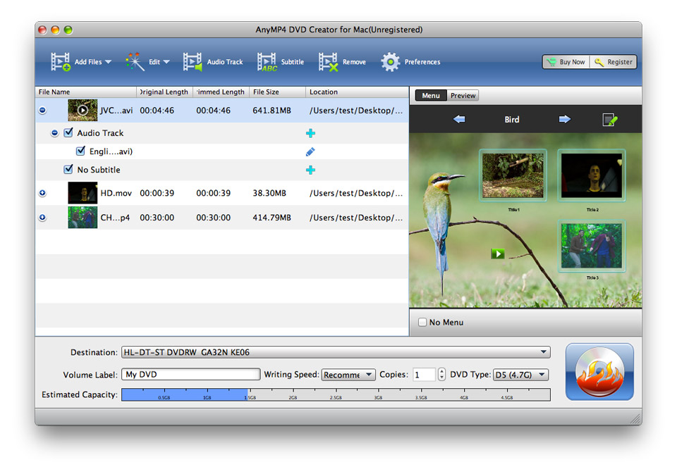 AnyMP4 DVD Creator 7.2.96 for apple download free