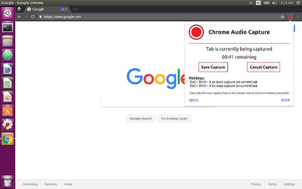 Chrome Aduio Capture Plugin